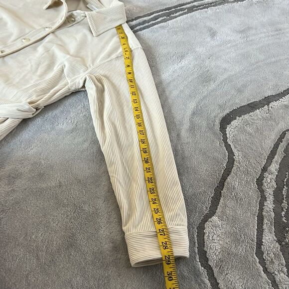 Lush Corduroy Belted Button Down Shirtdress - Picture 10 of 11